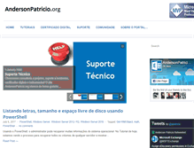 Tablet Screenshot of andersonpatricio.org